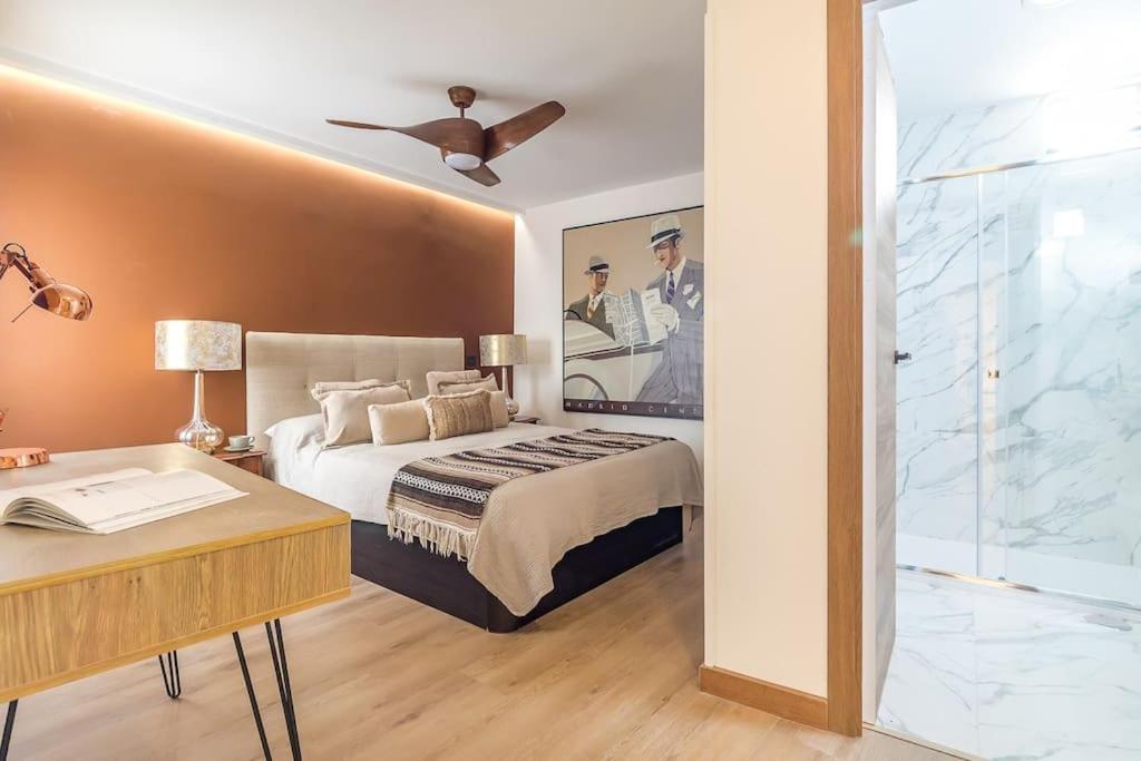 Apartamento Reformado Y Tranquilo Junto A Gran Via Madrid Esterno foto